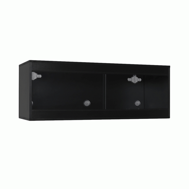 HabiStat Standard 4ft Black Vivarium