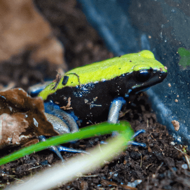 Green mantella, Mantella viridis