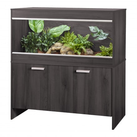 VivExotic Repti Home AAL Vivarium with Cabinet Grey