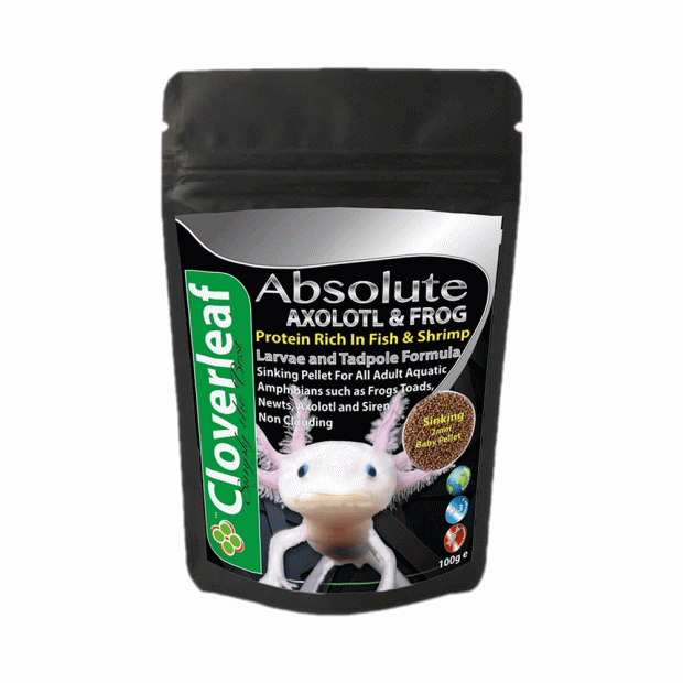 Cloverleaf Absolute Axolotl and Frog Diet