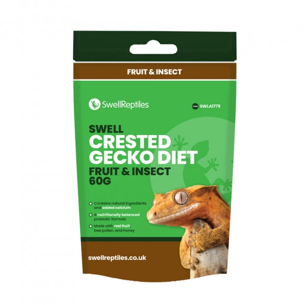 Swell Crested Gecko Diet - Fruit & Insect