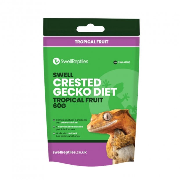 Swell Crested Gecko Diet - Tropical Fruit
