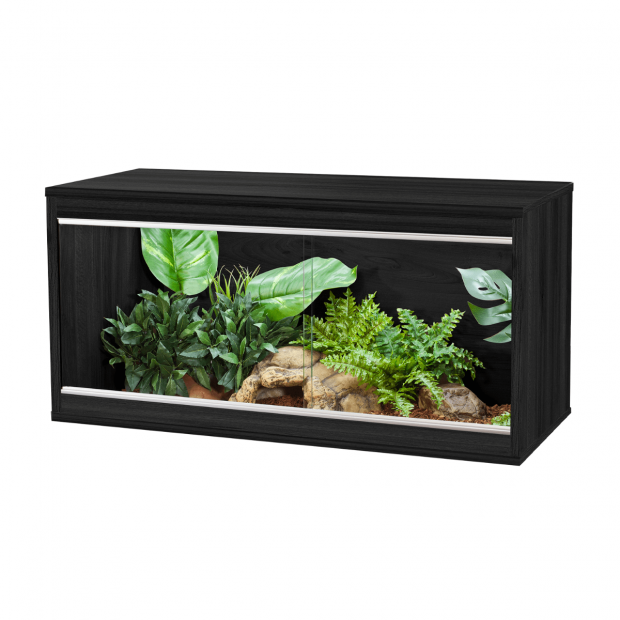 VivExotic Repti Home Medium Black Vivarium