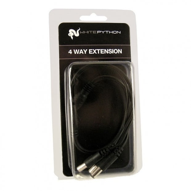 White Python 4-Way Extension Cable